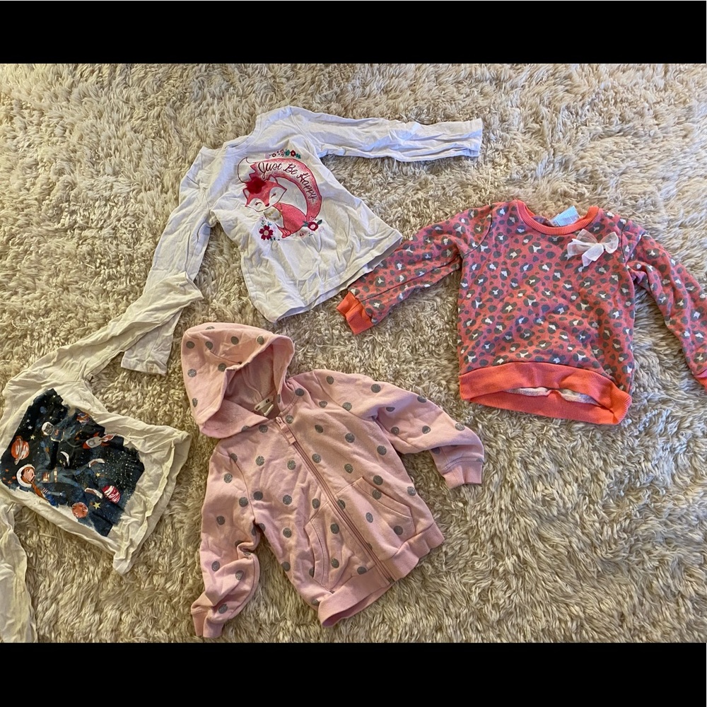 Girls long sleeve shirt bundle